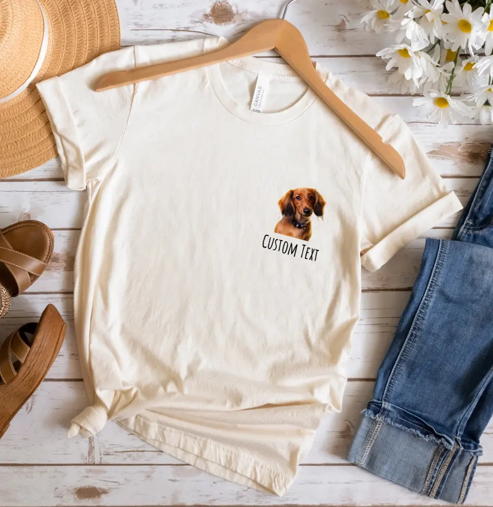 Custom Picture Personalized Dog Shirt