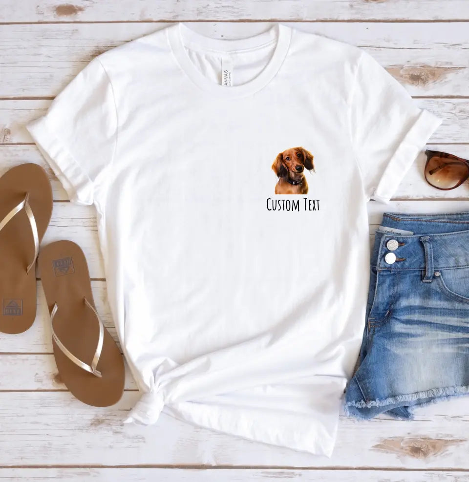 Custom Picture Personalized Dog Shirt
