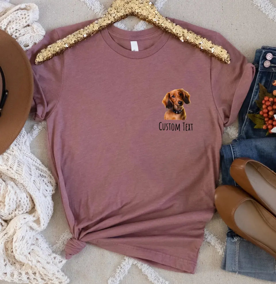 Custom Picture Personalized Dog Shirt