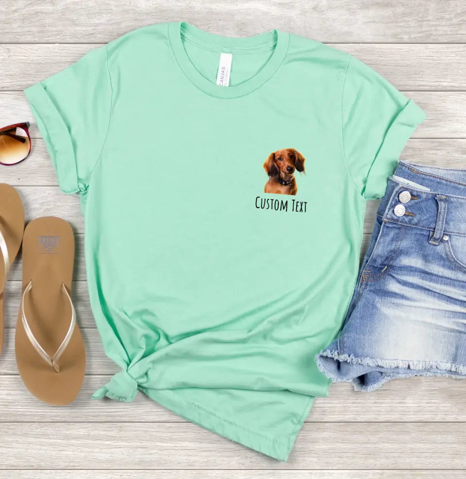 Custom Picture Personalized Dog Shirt
