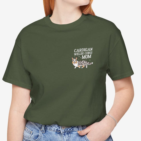 Cardigan Welsh Corgi Mom Shirt - Corgi Tee for Women