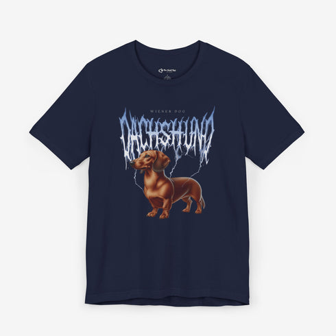 Dachshund Metal T- Shirt - Dachshund Tee for Women - Dachshund Mom Shirt