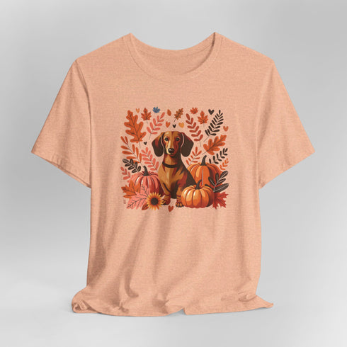 Dachshund Fall Shirt for Women - Dachshund Autumn Tee