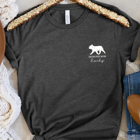 BC 3001 PERSONALIZED - DARK GREY HEATHER