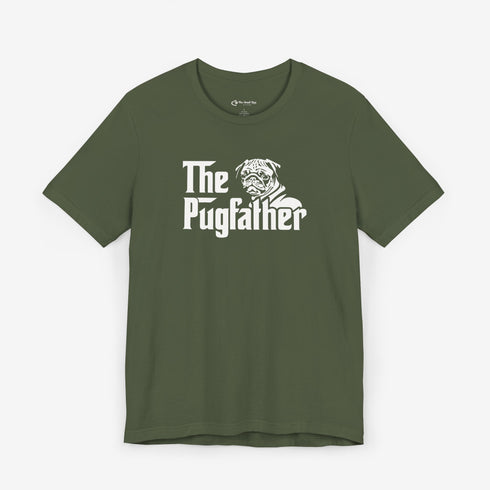 Pug Dad T-Shirt - The Pugfather - Pug Shirt for Men