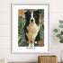 Custom Pet Portrait 12X16 WHTE frame