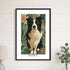 Custom Pet Portrait 16X24 BLACK frame