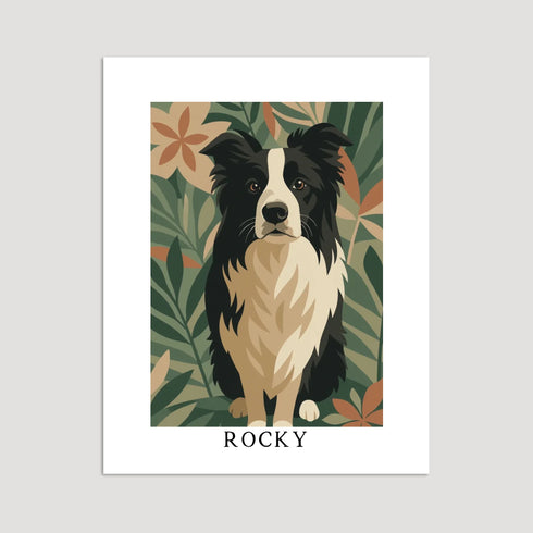 Custom Pet Portrait 11X14 POSTER