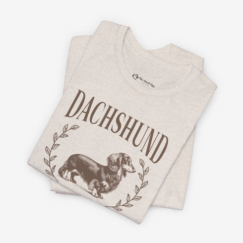 Longhaired Dachshund Shirt for Women - Dachshund Lovers Club Tee