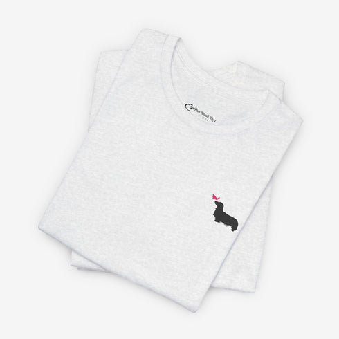 Longhaired Dachshund T- Shirt for Women