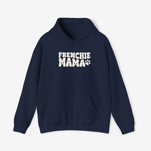 Frenchie Mom Hoodie for Women - Retro French Bulldog Hoodie