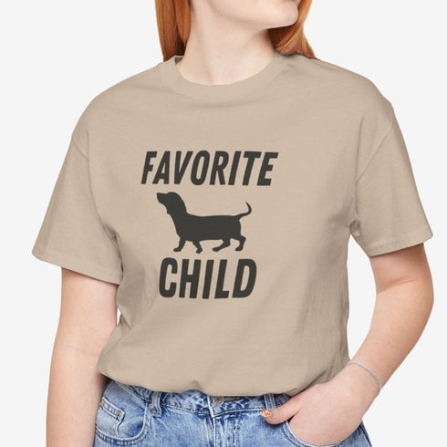 Dachshund Shirt - Dachshund Funny Shirt - Favorite Child Shirt