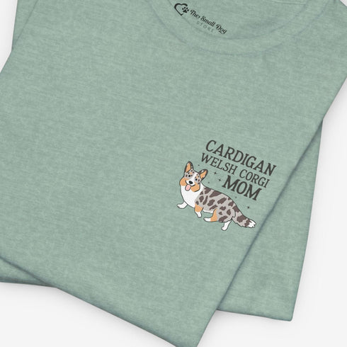Cardigan Welsh Corgi Mom Shirt - Corgi Tee for Women