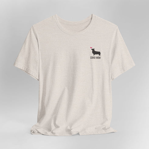 Corgi T- Shirt for Women - Corgi Mom Tee for Women