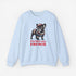 French Bulldog Sweatshirt - Pardon my French - Frenchie Sweatshirt for Women