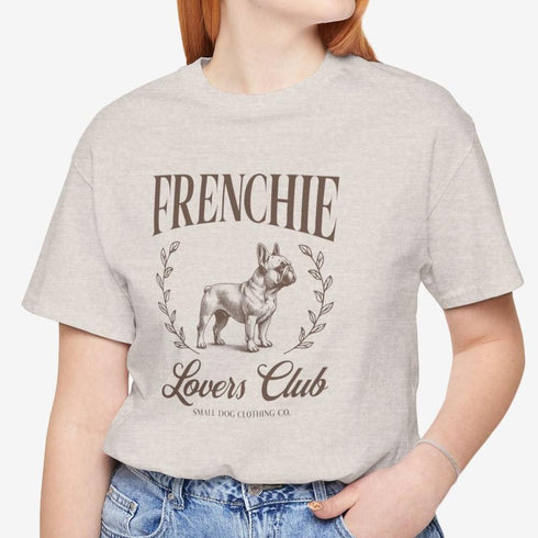 Frenchie Lovers Tee - French Bulldog Shirt for Women