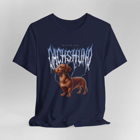 Dachshund Metal T- Shirt - Dachshund Tee for Women - Dachshund Mom Shirt