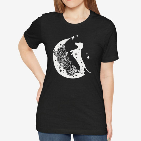 Cute Dachshund T-Shirt - Dachshund Moon Shirt