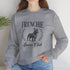Black French Bulldog Sweatshirt for Women - Frenchie Lovers Club Sweatshirt