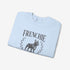 Black French Bulldog Sweatshirt for Women - Frenchie Lovers Club Sweatshirt