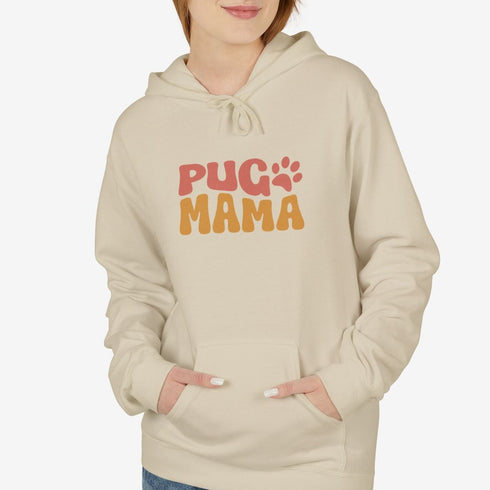 Pug Mom Hoodie for Women