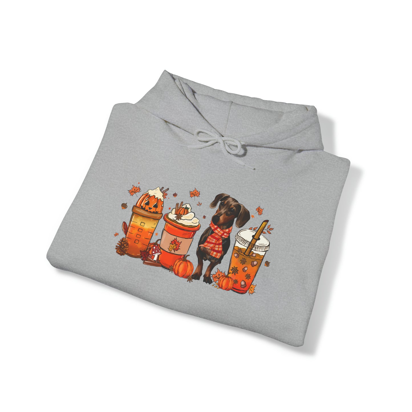 Dachshund Hoodie - Dachshund Autumn Sweatshirt - Dachshund Gift