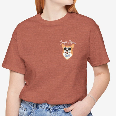Corgi Mom Shirt - Corgi Tee for Women