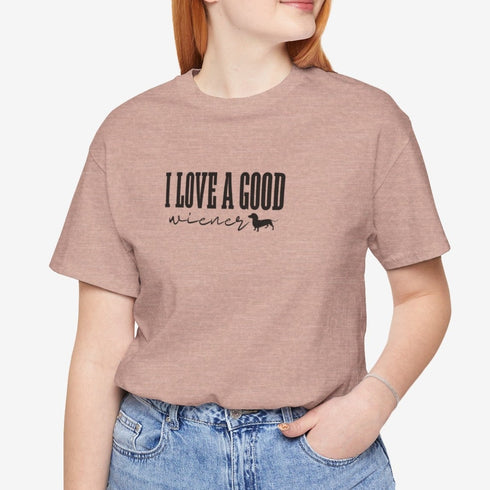 Dachshund Shirt - I Love a Good Wiener Shirt - Dachshund Gift
