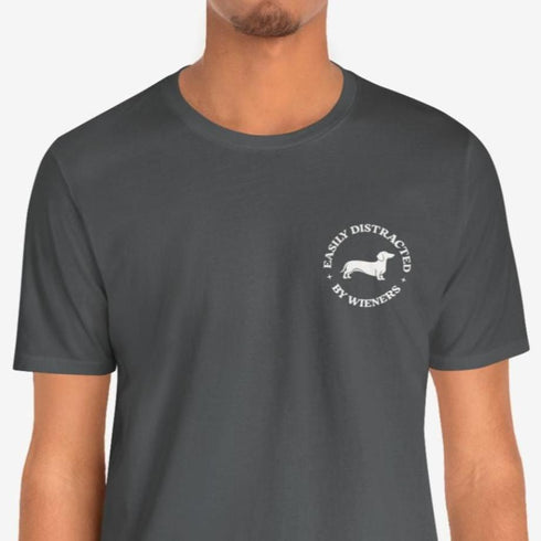 Dachshund T- Shirt for Men - Funny Dachshund Tee - Wiener Dog Shirt for Men