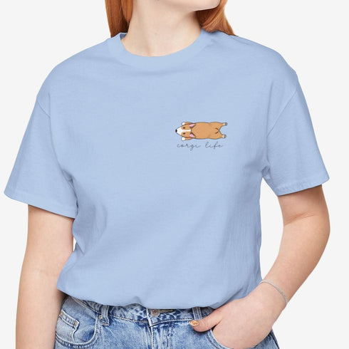 Funny Corgi Tee for Women - Corgi Life Shirt - Corgi Gift