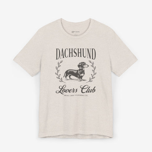 Dachshund Tee for Women - Dachshund Lovers Club Shirt for Women
