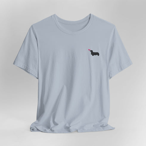Longhaired Dachshund T- Shirt for Women