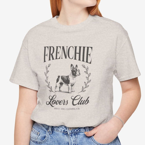 French Bulldog Shirt for Women - Frenchie Lovers Club Tee