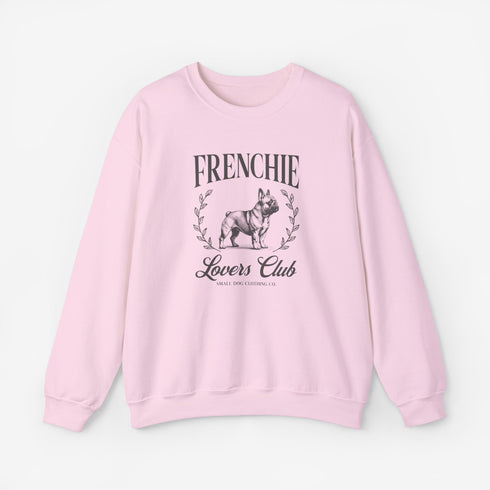French Bulldog Sweatshirt for Women - Frenchie Lovers Club Sweatshirt
