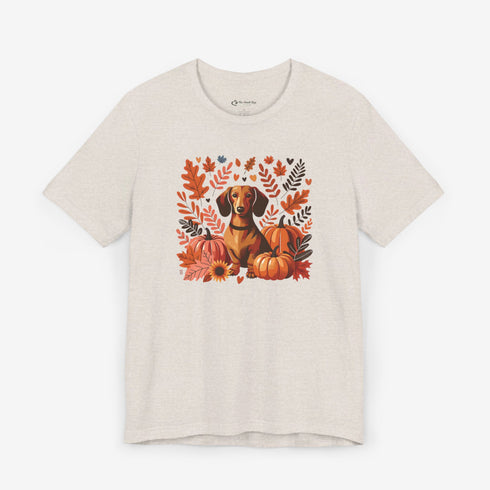 Dachshund Fall Shirt for Women - Dachshund Autumn Tee