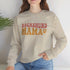 Dachshund Sweatshirt for Women - Dachshund Mom Crew Sweatshirt