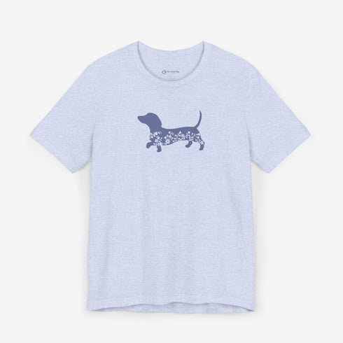 Dachshund Shirt for Women - Floral Dachshund Tee