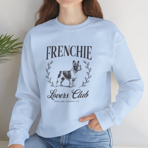 French Bulldog Sweatshirt for Women - Frenchie Lovers Club Sweatshirt