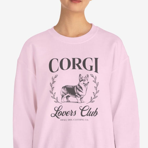 Corgi Sweatshirt for Women - Corgi Lovers Club Sweatshirt