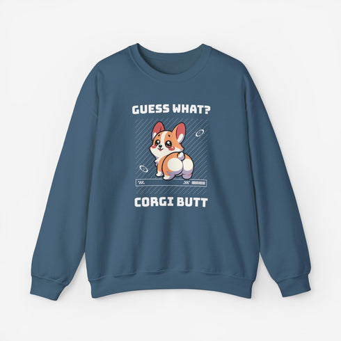 Funny Corgi Sweatshirt for Women - Corgi Crew Sweatshirt