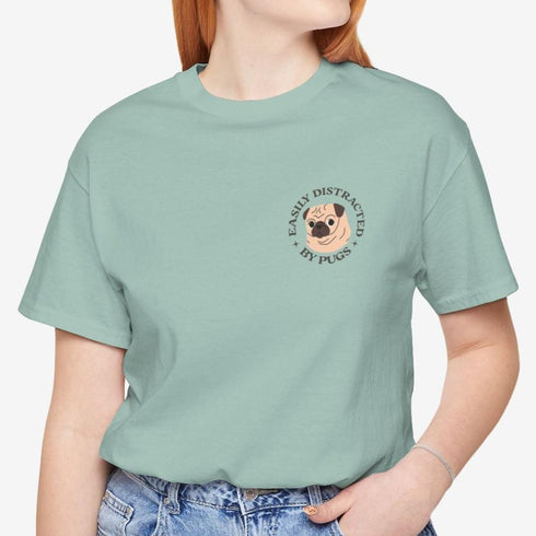 Pug Funny T- Shirt for Women - Pug Tee for Women