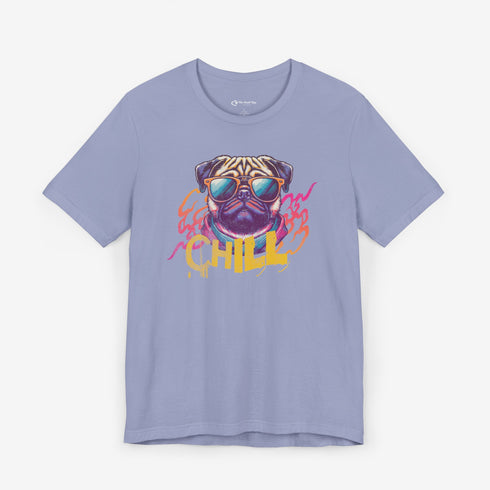 Pug Graphic T-Shirt - Pug Shirt for Women