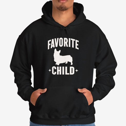 Corgi Men's Hoodie - Best Corgi Dad - Corgi Gift for Men