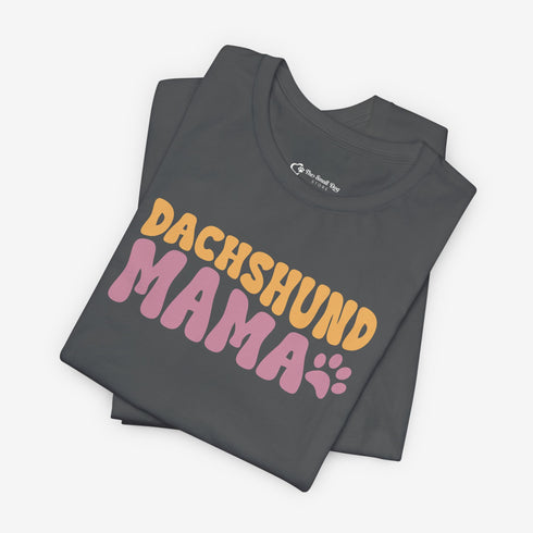 Dachshund Mama Retro Shirt - Dachshund Mom T-Shirt