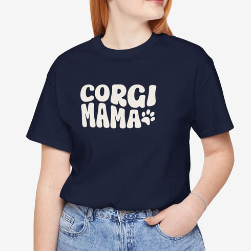 Corgi Mom T- Shirt - Corgi Tee for Women