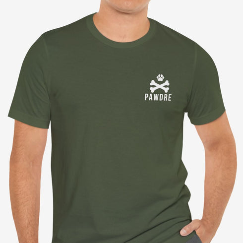 Pawdre Dog Dad T Shirt - Dog Dad Gift