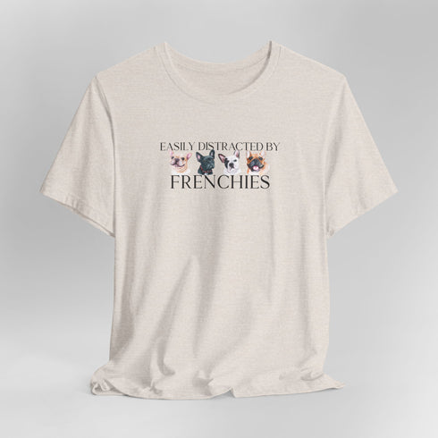 Frenchie T- Shirt - Funny French Bulldog Tee for Women