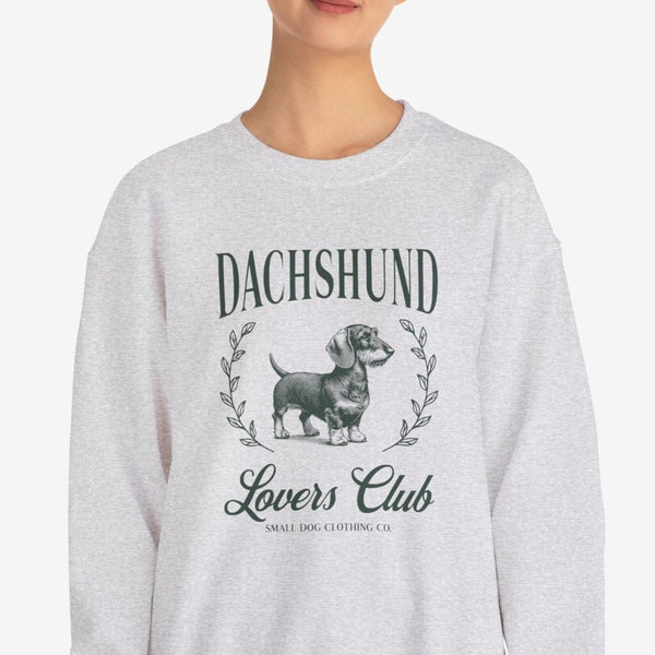 Wirehaired Dachshund Sweatshirt for Women - Crew Sweatshirt