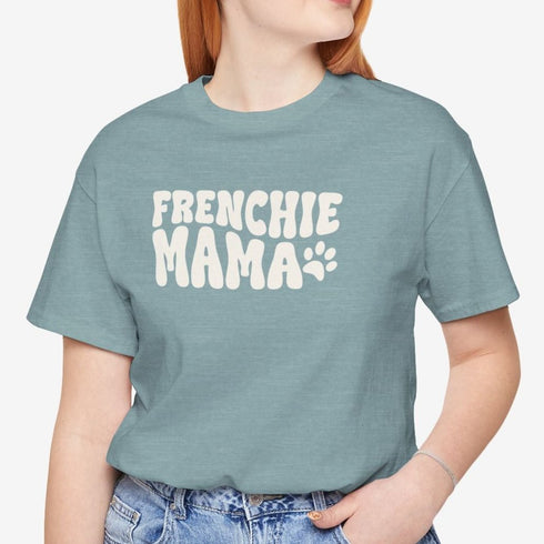 Frenchie Mom Tee - French Bulldog Shirt for Women