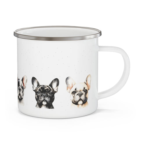 Enamel French Bulldog Mug - French Bulldog Home Decor